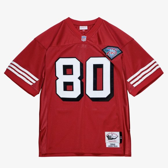 T-shirt Mitchell & Ness Jerry Rice - San Francisco 49ers Vintage, Taille M Noir